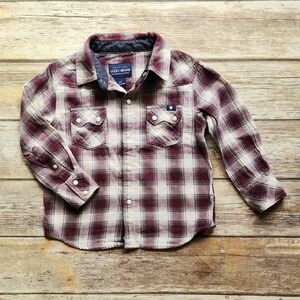 Lucky Brand Toddler Plaid Shirt Size 2T